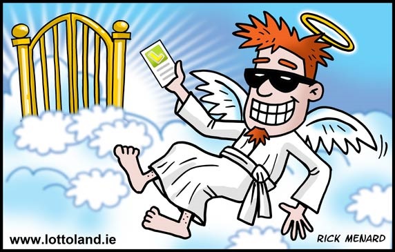 Are you more likely to win the lottery or become a saint? Are you more likely to win the lottery or become a saint?