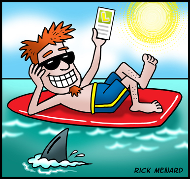 Are you more likely to win the lottery or be eaten by a shark? Are you more likely to win the lottery or be eaten by a shark?