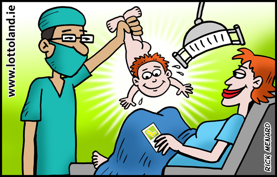 Odds of being born Odds of being born