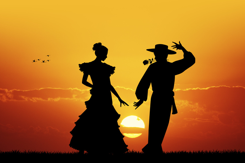 The Spanish Summer "El Gordo" Lottery Spanish Flamenco Dancers in Summer