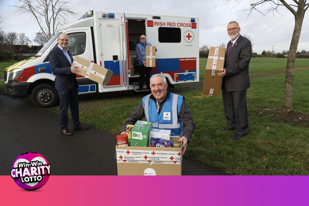 Win win charity lotto Ireland Volunteers charity lotto