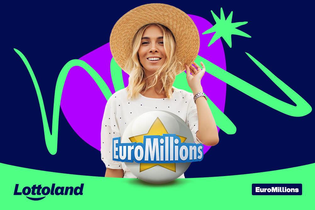 When Is the Next EuroMillions Superdraw Smiling woman in a hat, looking forward to the next EuroMillions Superdraw.