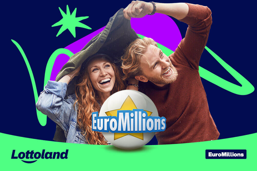 The biggest EuroMillions Winners of All Time A joyful couple laughing and celebrating under a coat, symbolising the excitement of becoming one of the biggest EuroMillions winners of all time.