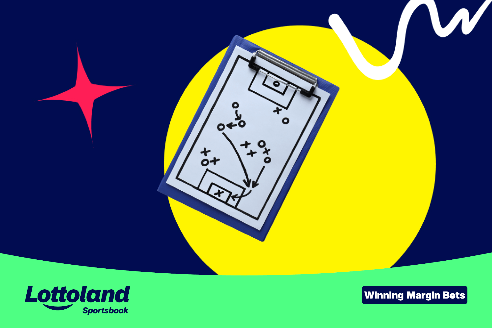 An image of a tactics board, potentially helping someones winning margin bet.